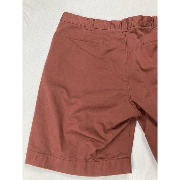 J Crew Red Gramercy Flat Front Chino Canvas Short Mens 36 - Picture 10 of 10
